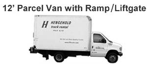 12 Parcel Van with Ramp